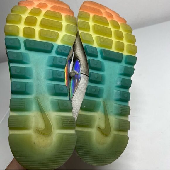 Women's NIKE 'Prelove OX Rainbow' Size 8 US Runners Beige - Picture 10 of 14